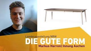 Gesellenstück von Markus Harren – DIE GUTE FORM NRW [upl. by Tennaj]