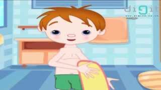 After A Bath  English Animated Nursery Rhymes amp Songs For Kids [upl. by Massimiliano]