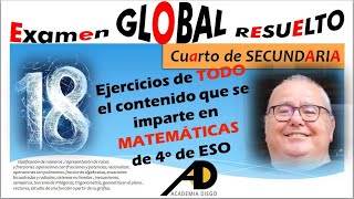 GLOBAL 4º SECUNDARIA CUARTO de ESO ACADEMIADIEGO [upl. by Held505]