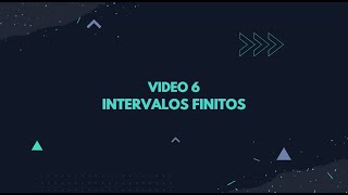 6 INTERVALOS FINITOS PARTE 1 BEQUERMANIA [upl. by Galloway191]