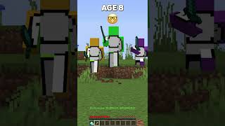 How To Escape Traps at Every Age in Minecraft shorts meme memes [upl. by Greenland]