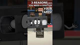 Vince the VHS Tape with 3 Reasons Why You Need to Digitize Your Magnetic Tapes [upl. by Seow]