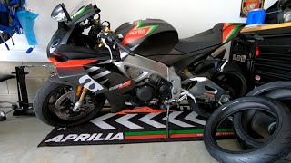 Aprilia RSV4 1100 Factory  1 Year Owner Review Good and Bad [upl. by Riada516]