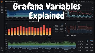 Lesson 17  Creating Dynamic Grafana Dashboards using Variables in Grafana [upl. by Yborian]