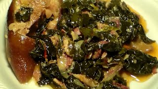 Worlds Best SouthernStyle Collard Greens With Smoked Ham Hocks Recipe [upl. by Secrest]