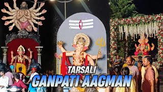 Vadodara Tarsali Ganpati 3️⃣ Aagman 2024 ganpatiaagman2023vadodara tarsali ganpati [upl. by Ahseen800]