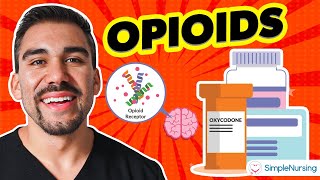 Opioid Pain Pharmacology Analgesics Nursing RN PN for NCLEX [upl. by Atelokin590]