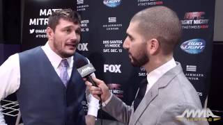 UFC on FOX 13 Matt Mitrione Says Life Easier When Youre Not Ignorant Fool [upl. by Pavyer]