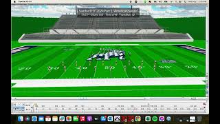 Samford University Marching Band 2024 Part 1 [upl. by Sumedocin]