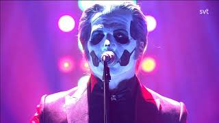 The Hellacopters and Papa Emeritus IV  Sympathy for The Devil  live På spåret 2021 [upl. by Klimesh]