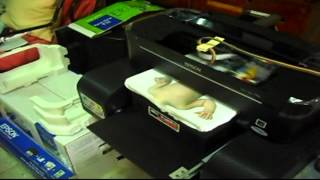 DIY DTG EPSON T13 [upl. by Ahsas488]