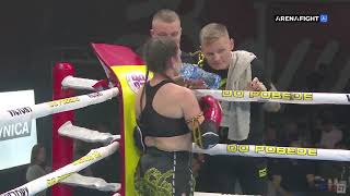 Franka Volarevic LEON GYM vs Katarina Strajnic VICTORY [upl. by Kippy204]