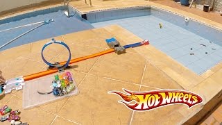 Hot Wheels Pista Looping com NOVO Propulsor  Superpropulsor 2 Velocidades [upl. by Ebocaj]