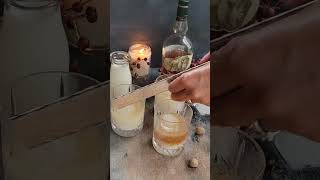 Maple Bourbon Milk Punch falldrinks maple recipeshorts recipe milk bourbon fallflavors [upl. by Supmart61]