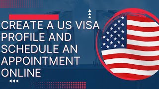 US Embassy Visa Interview Appointment  Create an Account in 7 mins [upl. by Esilanna]