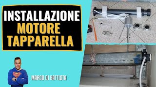 Come motorizzare una tapparella passo dopo passo TUTORIAL [upl. by Ahsirpac]