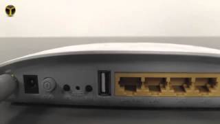 300Mbps Kablosuz N USB ADSL2 Modem Router TDW8968 [upl. by Dowski]