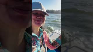 First boat ride at Lake Tinaroo❤️ australia athertontablelands queensland chechelañojanvlogs [upl. by Esir614]