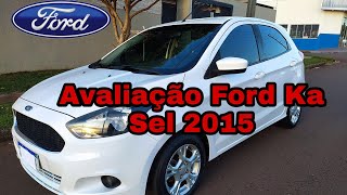 FORD KA SEL 3cc 2015  OPINIÃO DO DONO [upl. by Nalyorf]