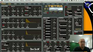 Dave Smith Tetra Desktop Analog Polysynth [upl. by Gunnar]