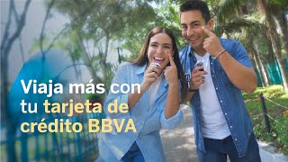 ¡Viaja mucho más con tu Tarjeta de Crédito BBVA [upl. by Derriey]