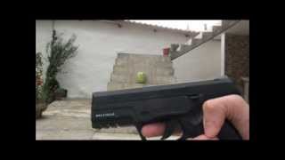 steyr M9A1 power test [upl. by Elleiram]