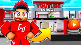 Sekolah Untuk Jadi YOUTUBER Brookhaven 🏡RP Roblox Malaysia [upl. by Iniffit317]