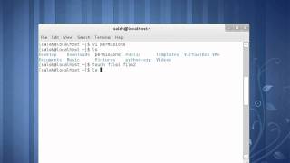 Tutorial 2  Permissions and umask اعطاء التصاريح وقيم الـ umask [upl. by Amuwkuhc]