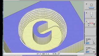 HeidenHain Macro Cone Hole Tapered thread CNC practicum Part1 [upl. by Kerrin]