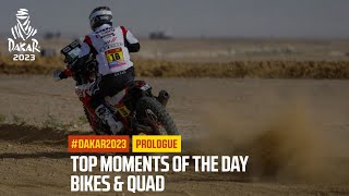 Bikes and Quads Top moments  Prologue  Dakar2023 [upl. by Gaven]