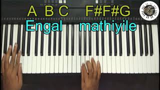 Aaviyanavare anbin aaviyanavare SONG IN KEYBOARD LEAD WITH NOTES [upl. by Eveleen]