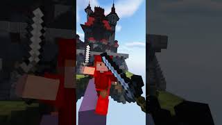 The Best Bridge Gameplay minecraft pvp bridge shorts shortvideo [upl. by Ahsinotna644]