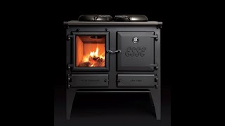 ESSE Ironheart wood fired cook stove  Ecodesign compliant [upl. by Leidba]