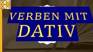 Verben mit Dativ  Deutsche Grammatik [upl. by Eidnil555]