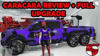 GTA5  CARACARA Review  Full Upgrade 143 [upl. by Jerold]