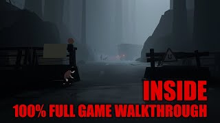 INSIDE  100 Full Game Walkthrough  All SECRETS Collectibles amp AchievementsTrophies [upl. by Berghoff]