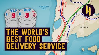 Mumbai’s CrazyEfficient 999999 Accurate Food Delivery System [upl. by Minta]