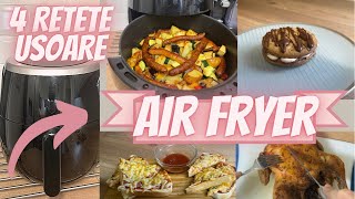 Ce putem pregati la friteuza cu aer cald 4 retete usoare la Air Fryer Gatim pranz cina desert [upl. by Briana741]