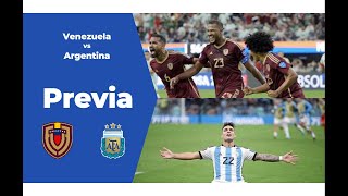 Venezuela vs Argentina  Previa  Conmebol Eliminatorias sudamericanas  Mundial 2026 [upl. by Rifkin880]