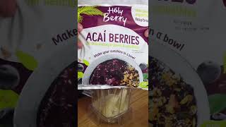 DIY Healthy Acai Bowl Recipe 💜 [upl. by Ecirehc]