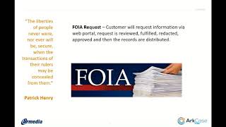 Modern FOIA Solution Webinar Full Webinar [upl. by Banquer558]