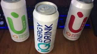 IQ Energy Drinks quotU NRGquot [upl. by Udenihc761]