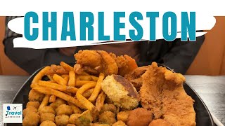 CHARLESTON SC BEST Place To Eat Seafood 🍤 🦀 Page’s Okra Grill Review [upl. by Hathaway]