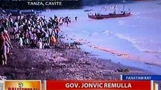 BT Panayam kau Cavite Gov Jonvic Remulla kaugnay sa oil spill sa kanilang lugar [upl. by Dann456]