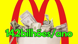 Descubra como o McDonalds faturou 142 BILHÕES em 2023 [upl. by Anitsugua]