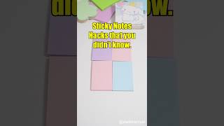 I didn’t know sticky notes could be used like this shorts [upl. by Gambell687]