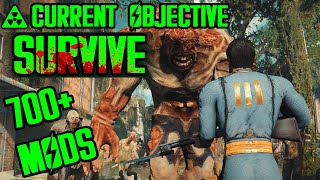 Can I Survive Fallout 4 Modded Into A Zombie Apocalypse [upl. by Oz]