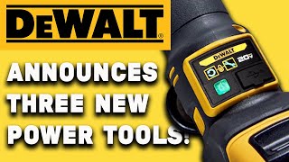 Dewalt releases three new tools [upl. by Buddie]