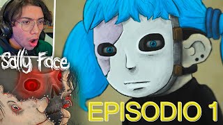 QUE OCULTA este NIÑO DEBAJO de la MASCARA  Sally Face EPISODIO 1 [upl. by Retlaw322]