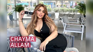 Chayma Allam Curvy Plus Sized Fashion Model From Morocco [upl. by Novets]